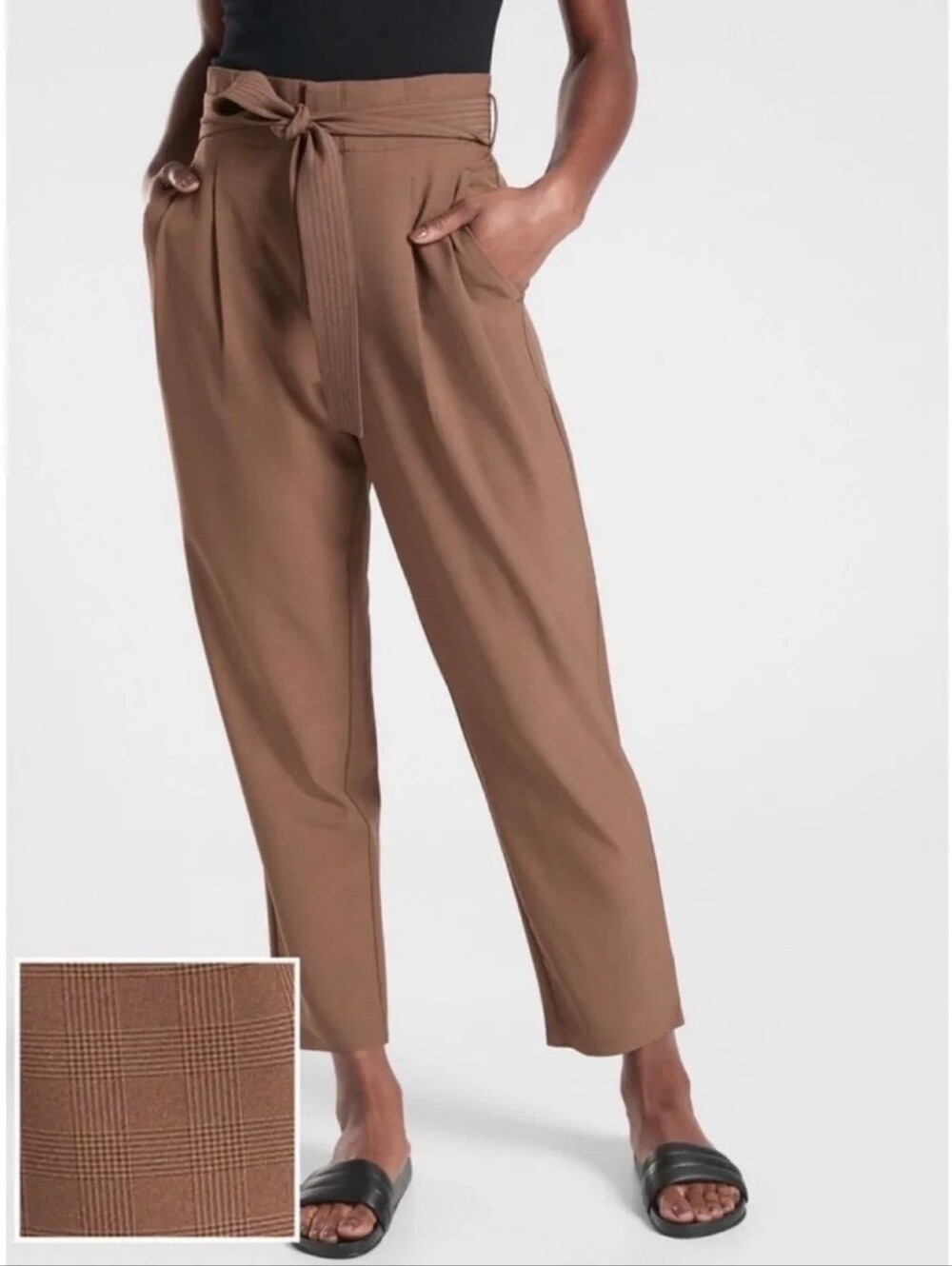 Athleta Skyline Plaid Pant II